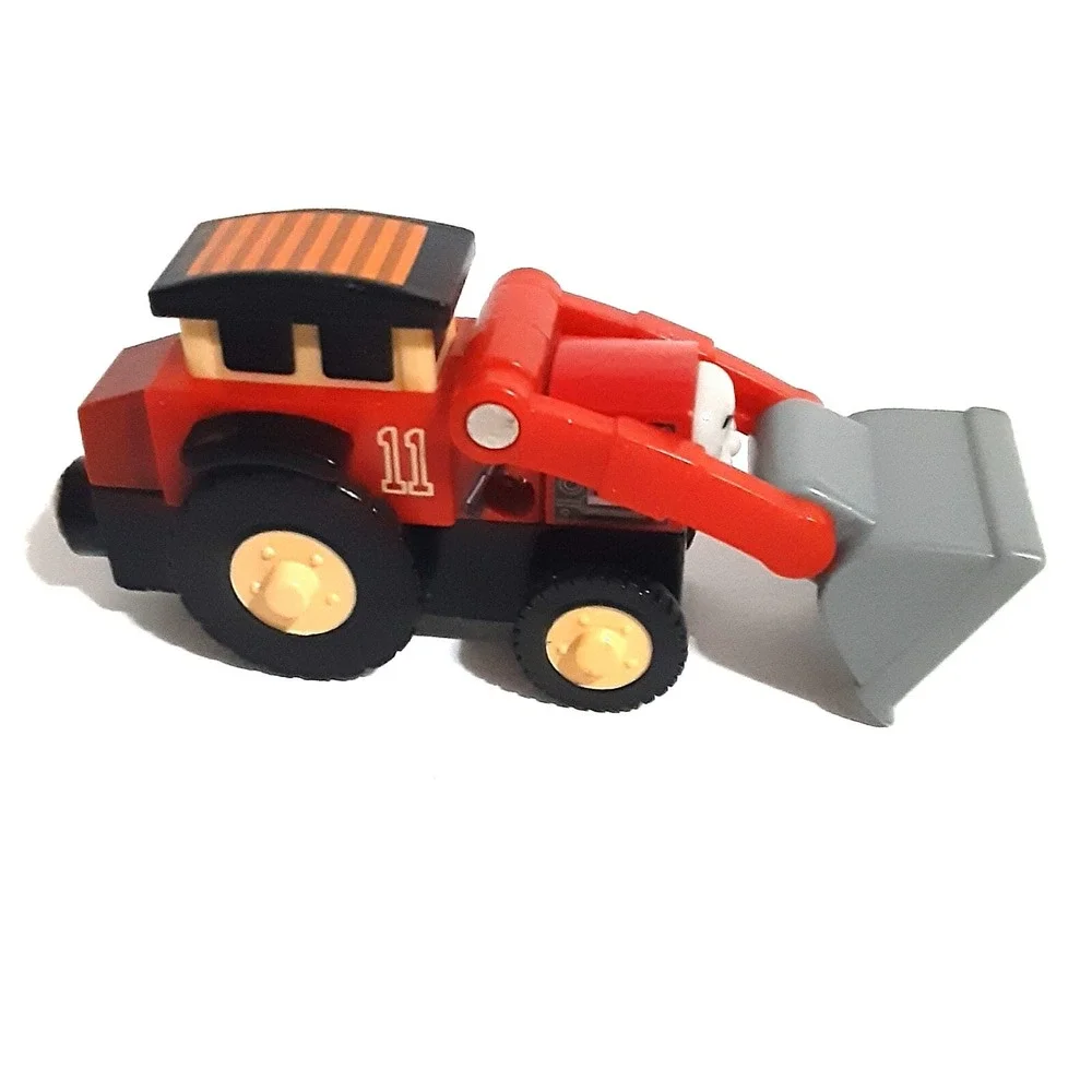 Mattel Thomas & Friends JACK Wooden Digger Scoop Train #11 Magnetic Figure